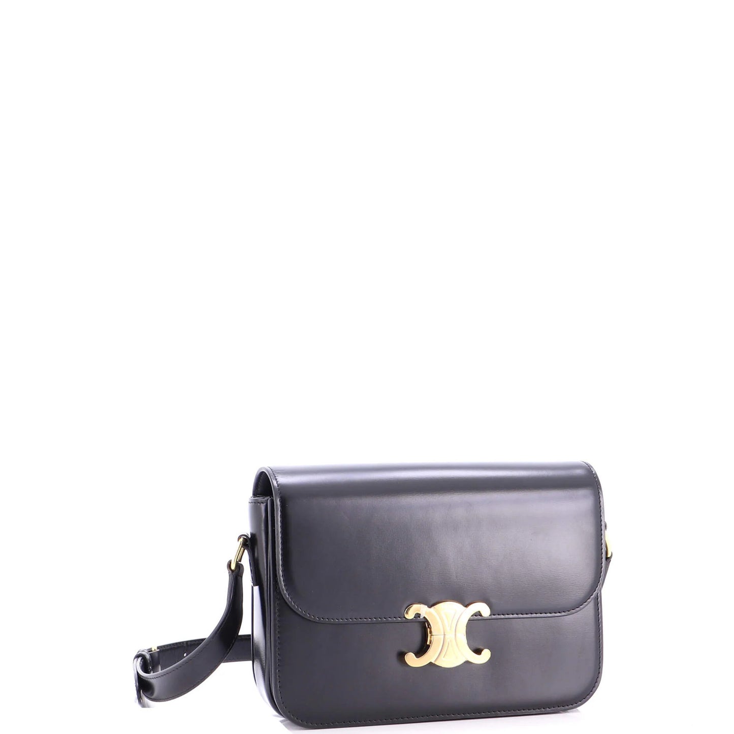 Celine Triomphe Shoulder Bag Smooth Calfskin Medium