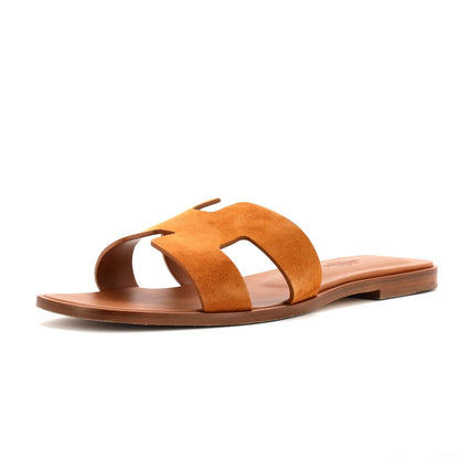 Hermes Women'S Oran Sandals Suede