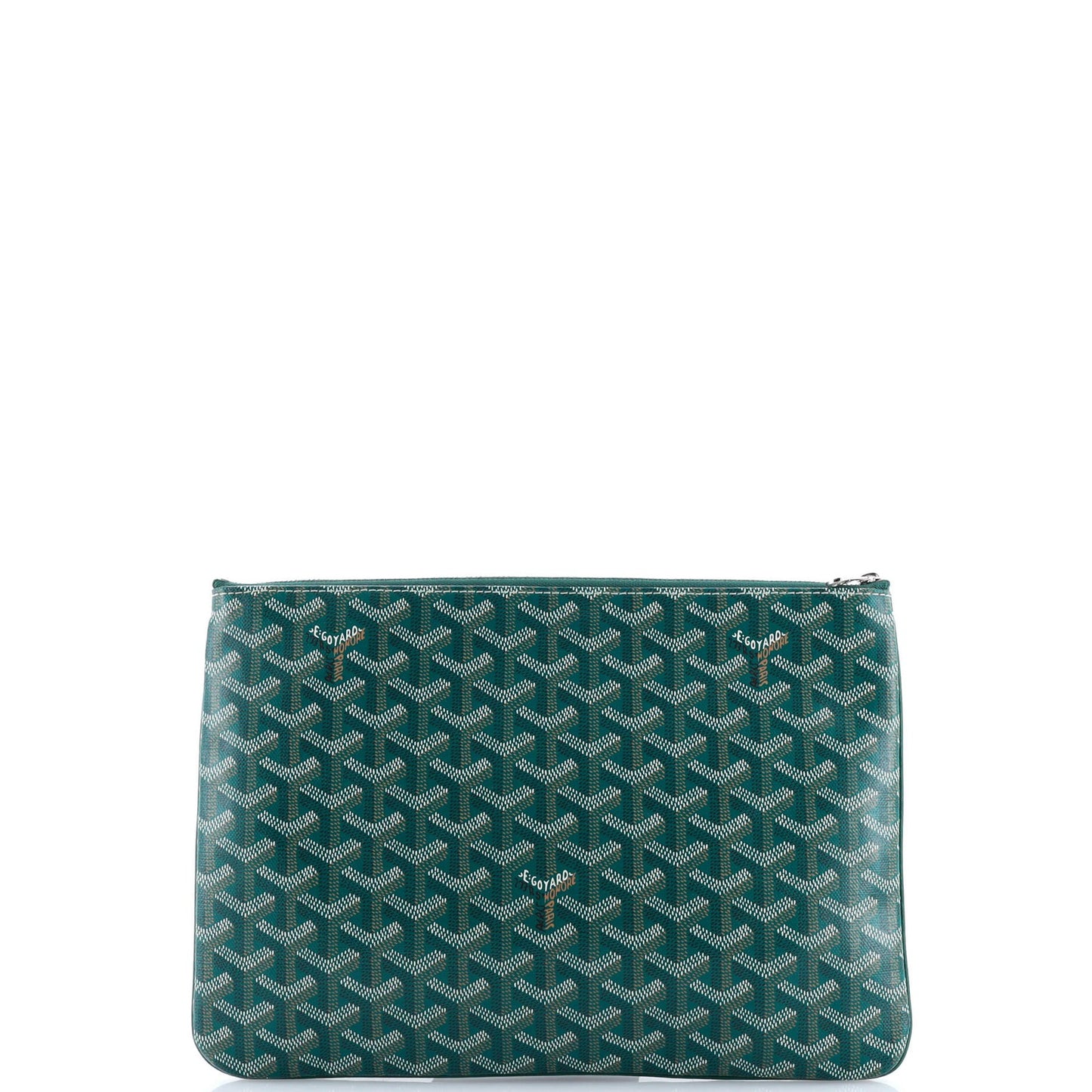 Goyard Senat Zip Pouch Coated Canvas Mm