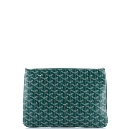 Goyard Senat Zip Pouch Coated Canvas Mm