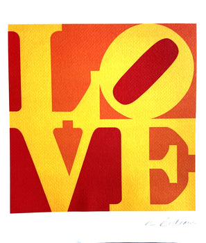 Robert-Indiana Lithograph Guggenheim Museum Coa Numbered Signed Op