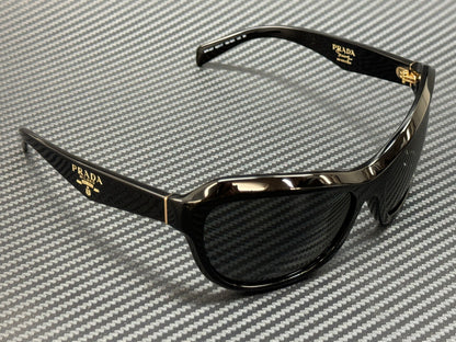 PRADA PR A27S 16K5S0 Black Grey Unisex 62 mm
