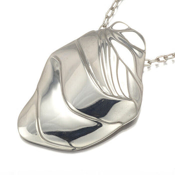 Georg Jensen Necklace Ole Kortzau 396 Long Chain 925 Sterling Silver