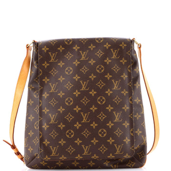 Louis Vuitton Musette Salsa Handbag Monogram Canvas Gm