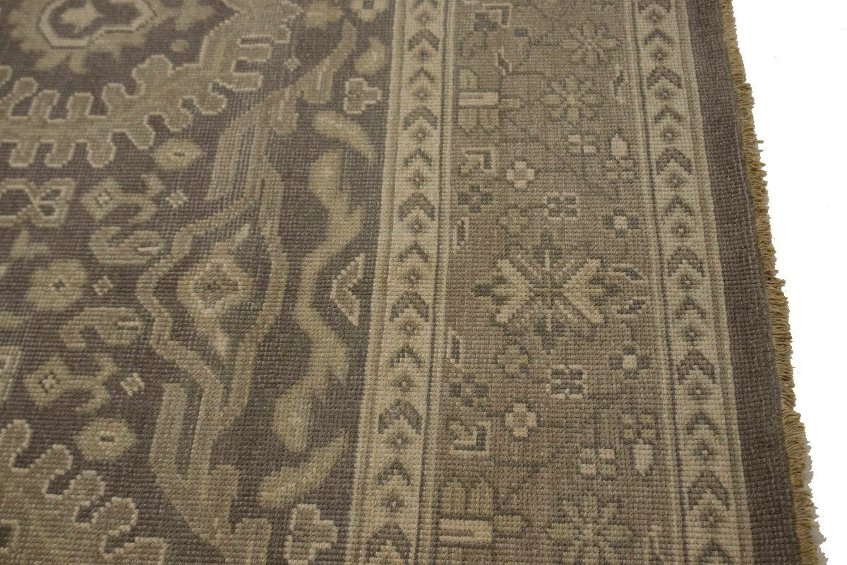 Handmade Extra Large Floral Oriental Rug Low Pile
