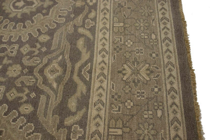 Handmade Extra Large Floral Oriental Rug Low Pile