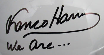 Franco Harris Signed/Inscr Psu Full Size Speed