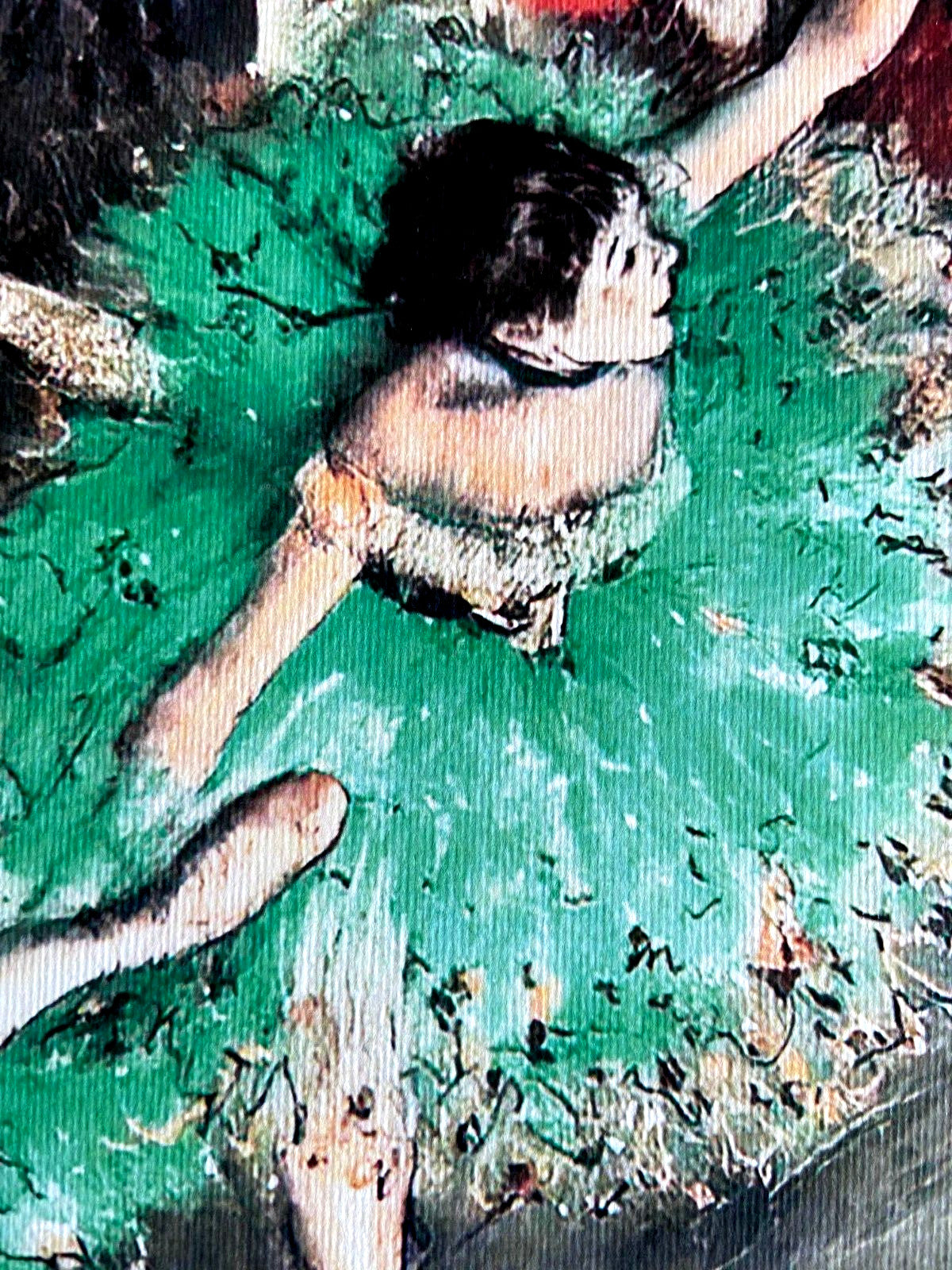 Edgar Degas Lithograph Coa Signed Numbered 180 Certified Stamp