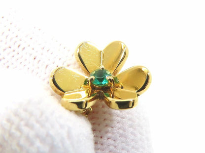 Van Cleef & Arpels Vcarp7Sb00 K18Yg 1P Emerald Frivole Pendant Mini Model