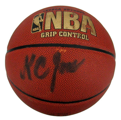 K.C. Jones Hof Celtics Signed Spalding Nba Basketball Jsa 159604