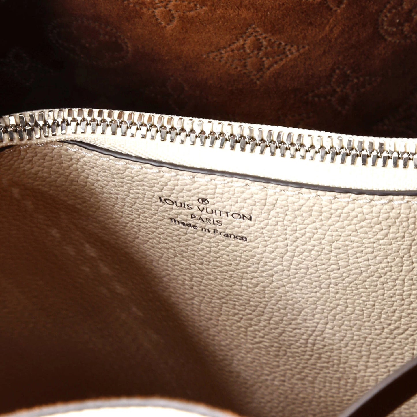 Louis Vuitton Muria Bucket Bag Mahina Leather