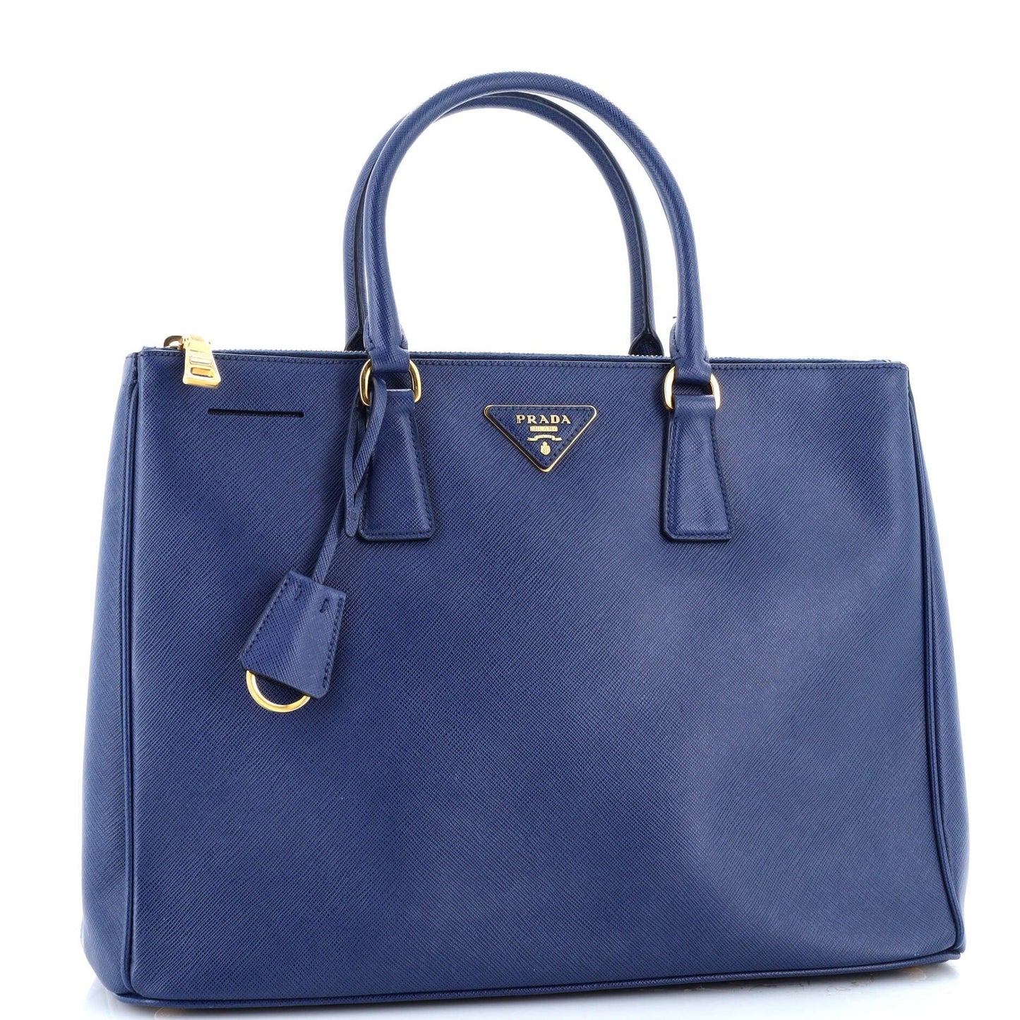 Prada Double Zip Lux Tote Saffiano Leather Large