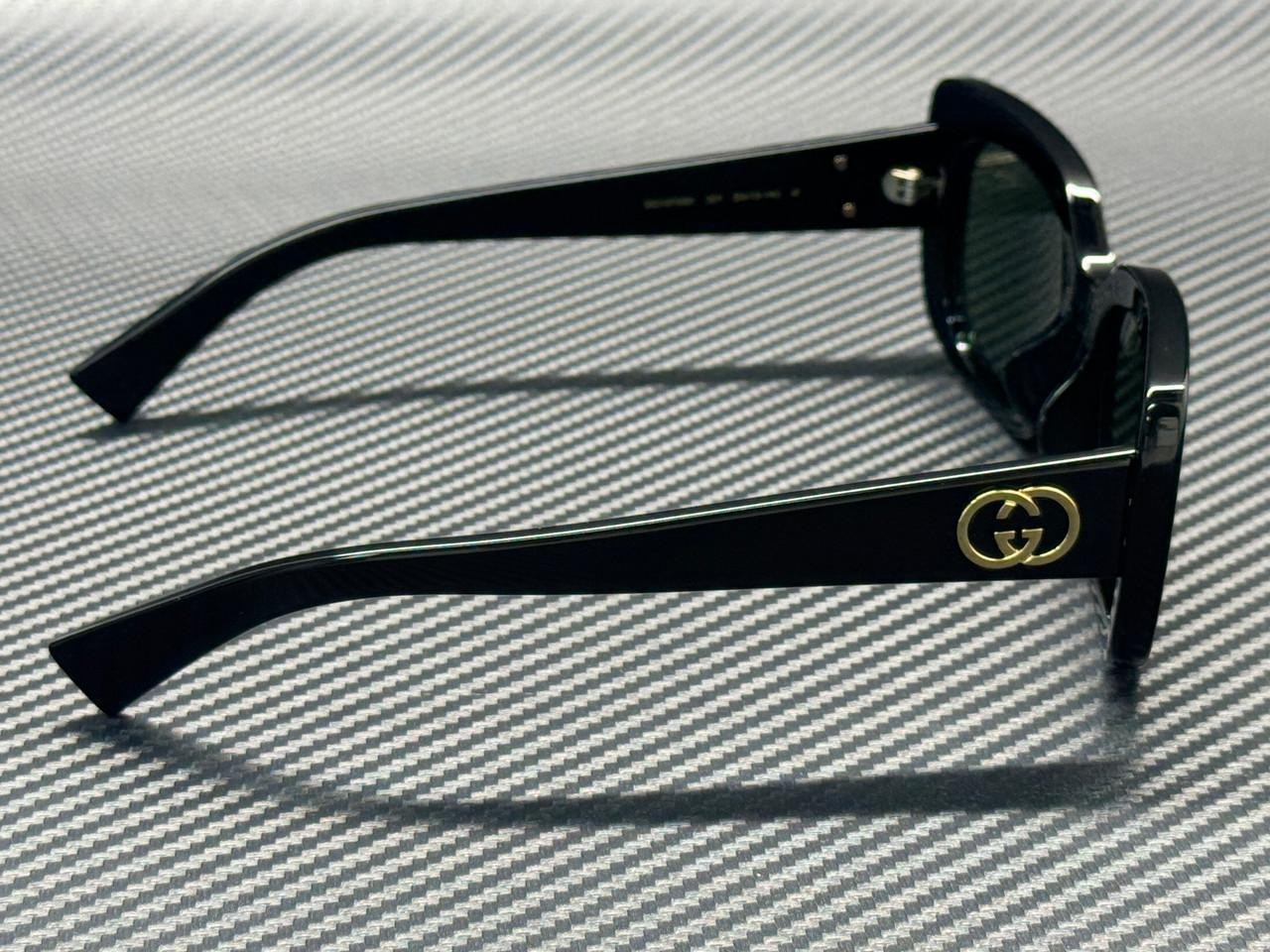 GUCCI GG1979SK 001 Black Grey Women's 55 mm Medium Sunglasses