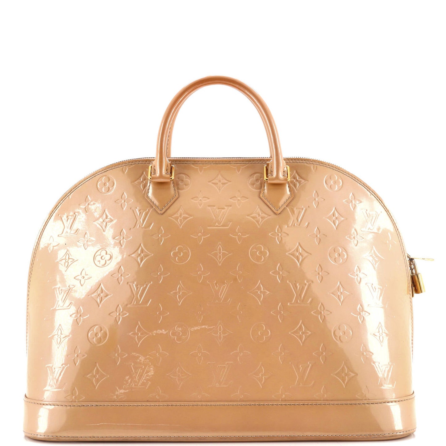 Louis Vuitton Alma Handbag Monogram Vernis Gm