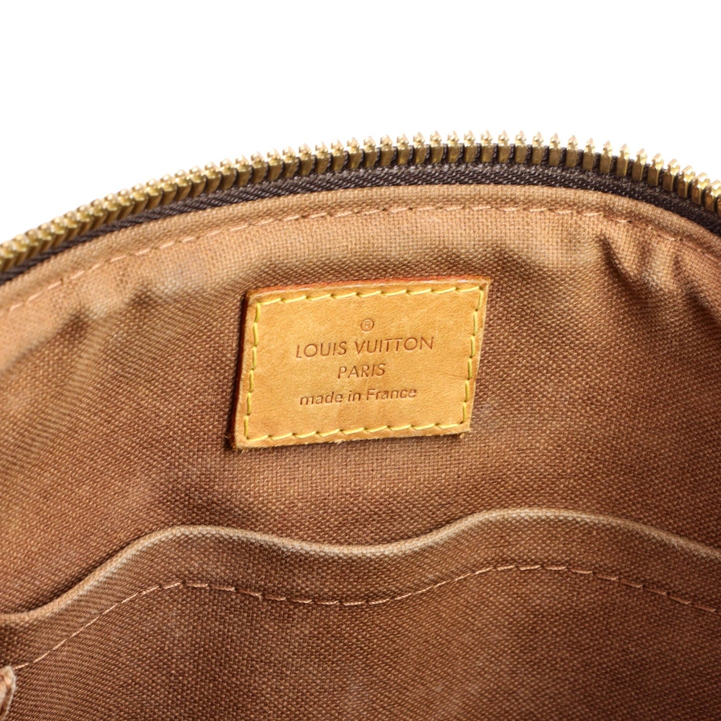 Louis Vuitton Palermo Handbag Monogram Canvas Pm