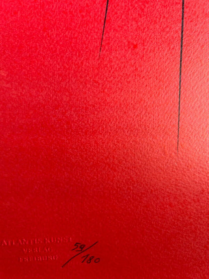 Lucio Fontana Lithograph