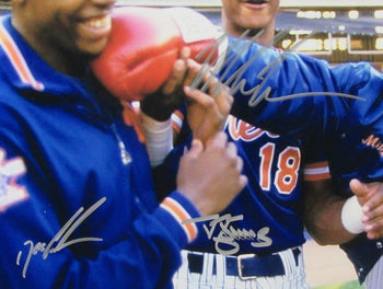 Gooden/Darryl Strawberry/Mike Tyson Signed  16X20