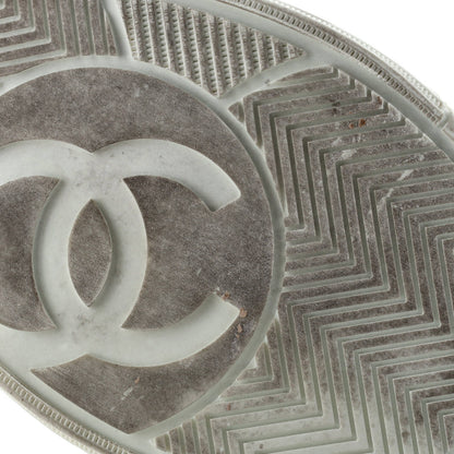 Chanel Women'S Logo Low-Top Sneakers Leather