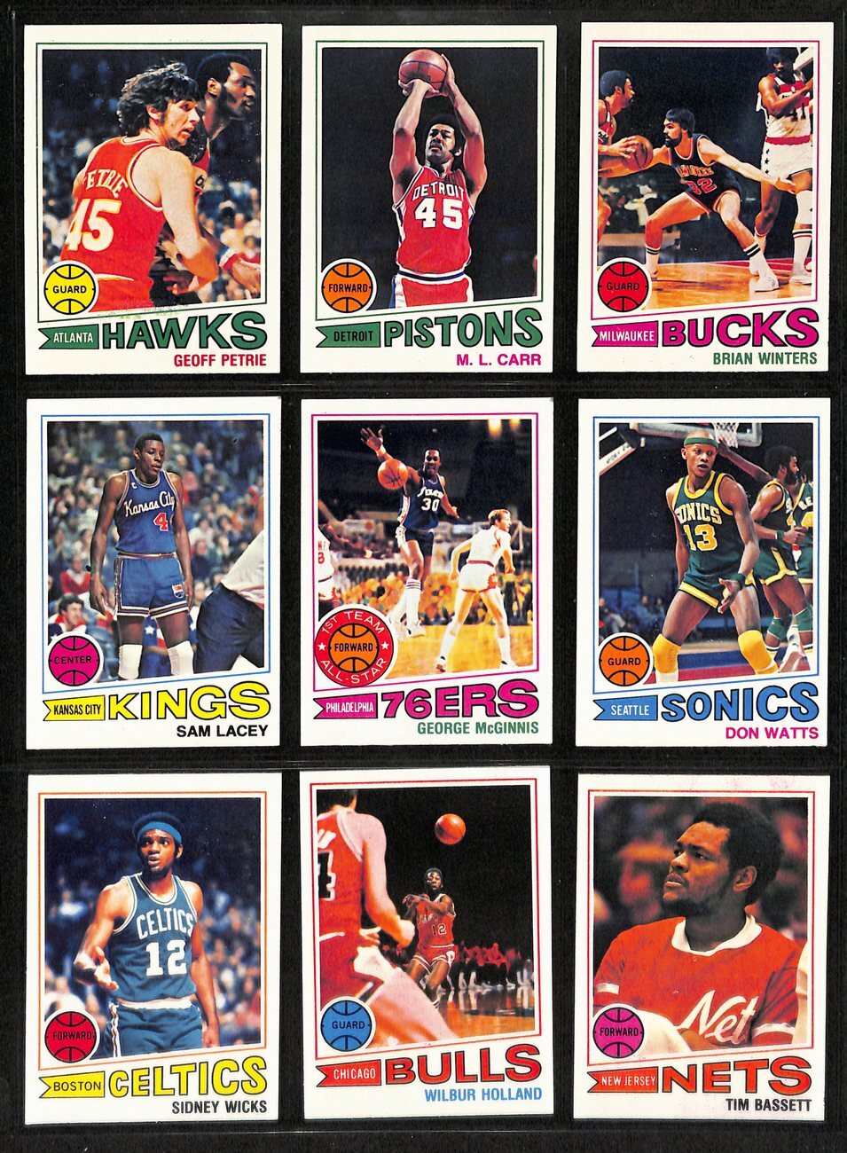 1977-78 Topps Basketball Complete Set (132)