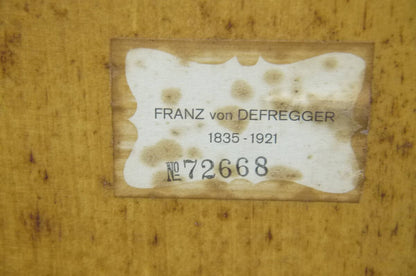 Anri Wood Carving Wall Plaque Franz Von Defregger Relief Italy Handcrafted