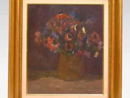 Georges Feher Miskolc, Hungary Original Painting Oil On Canvas Signed Framed