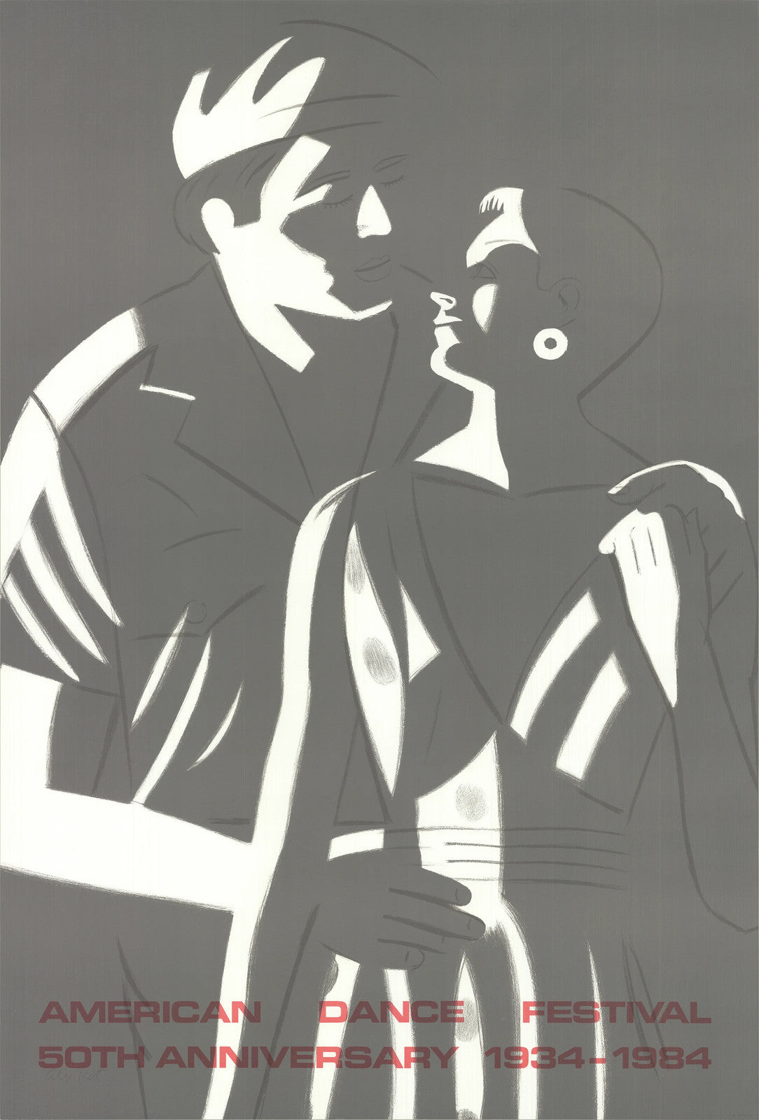 Alex Katz American Dance Festival Signed " Lithograph Pop
