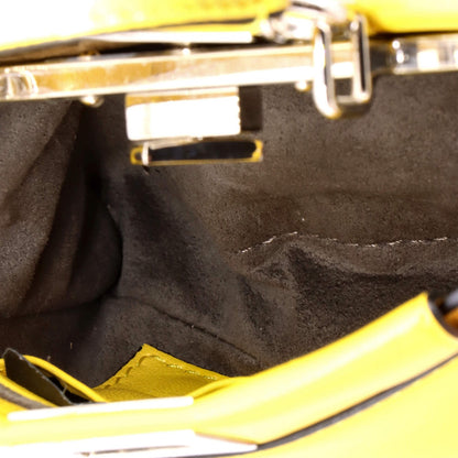 Fendi Peekaboo Bag Leather Micro