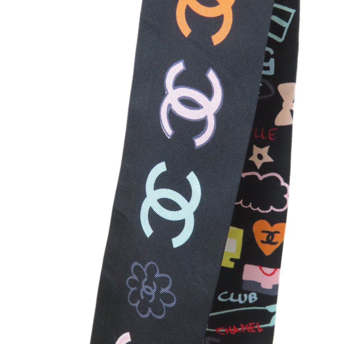 Silk CHANEL Bando Scarf