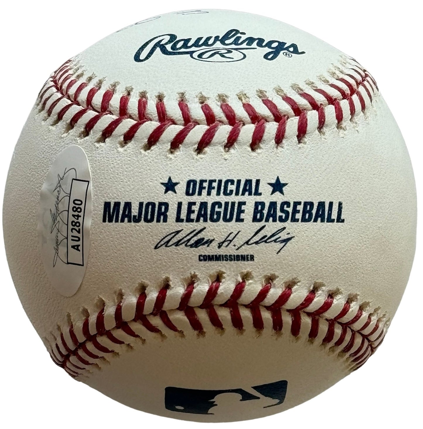 Charlie Manuel Autographed Official Major League