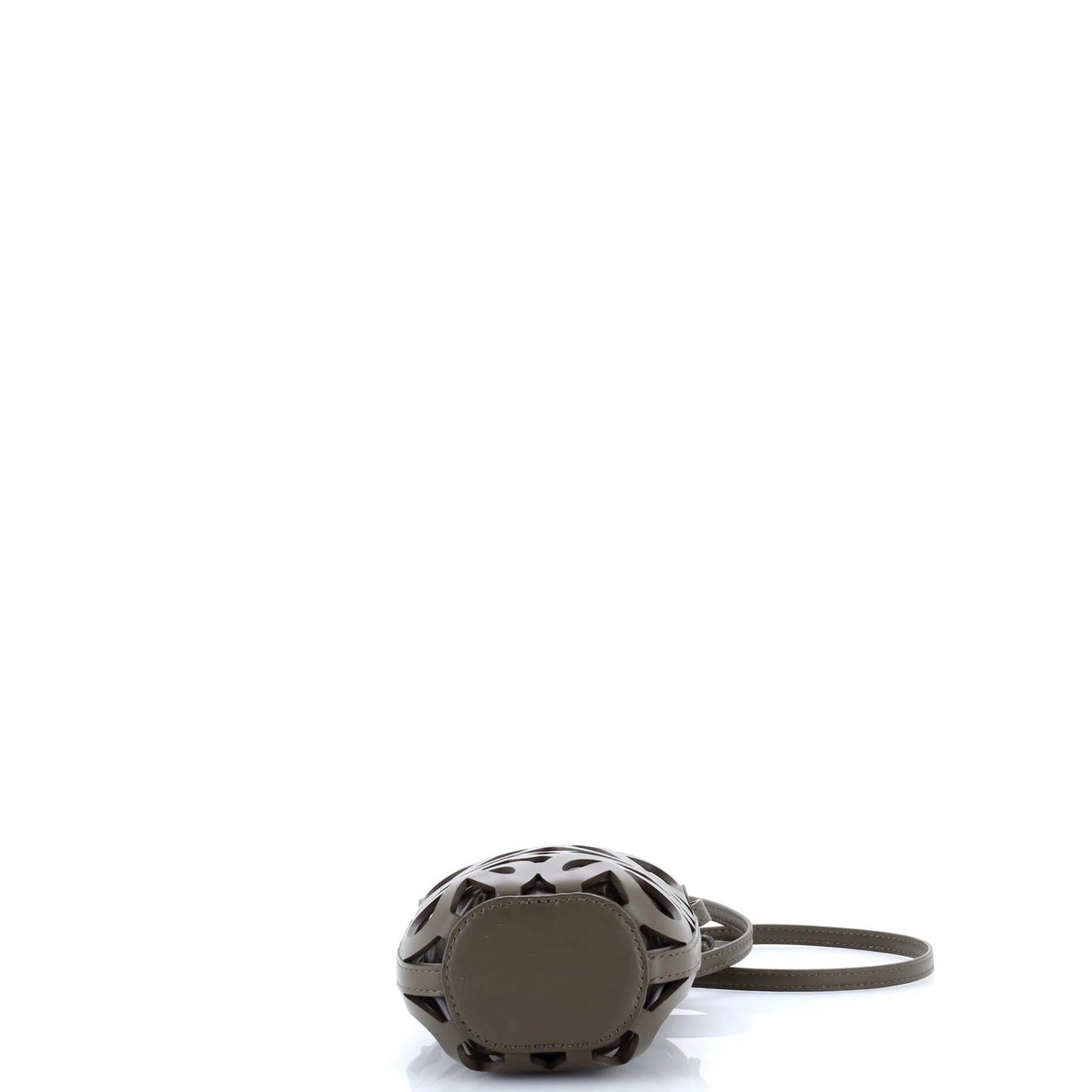Loewe Anagram Drawstring Bucket Crossbody Bag Leather Mini