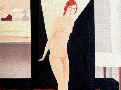 Ren Magritte Lithograph Coa Numbered A Hand Signed Limited