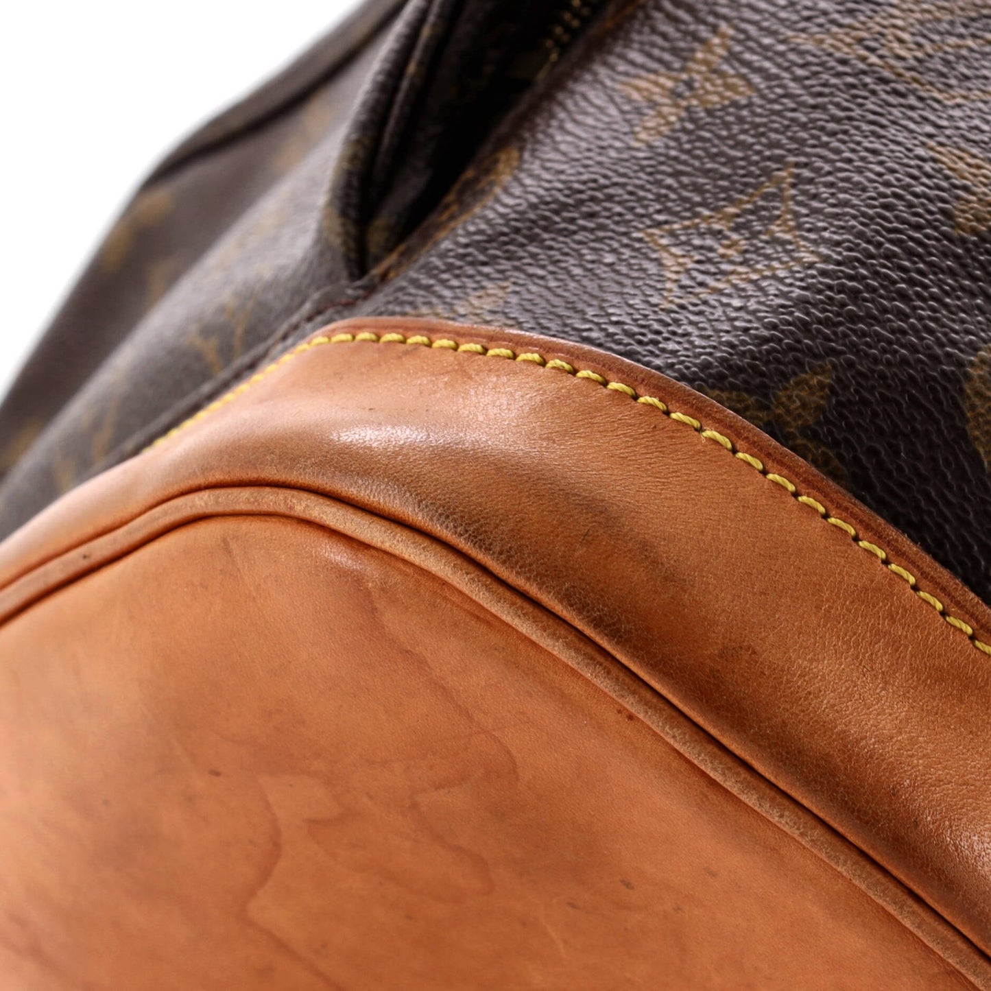 Louis Vuitton Vintage Montsouris Backpack Monogram Canvas Mm