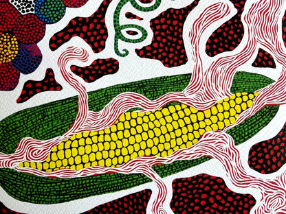 Yayoi Kusama Lithograph Mori Art Museum Coa Numbered Limited Edition