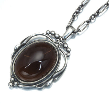 Georg Jensen Necklace Smoky Quartz Heritage 2017