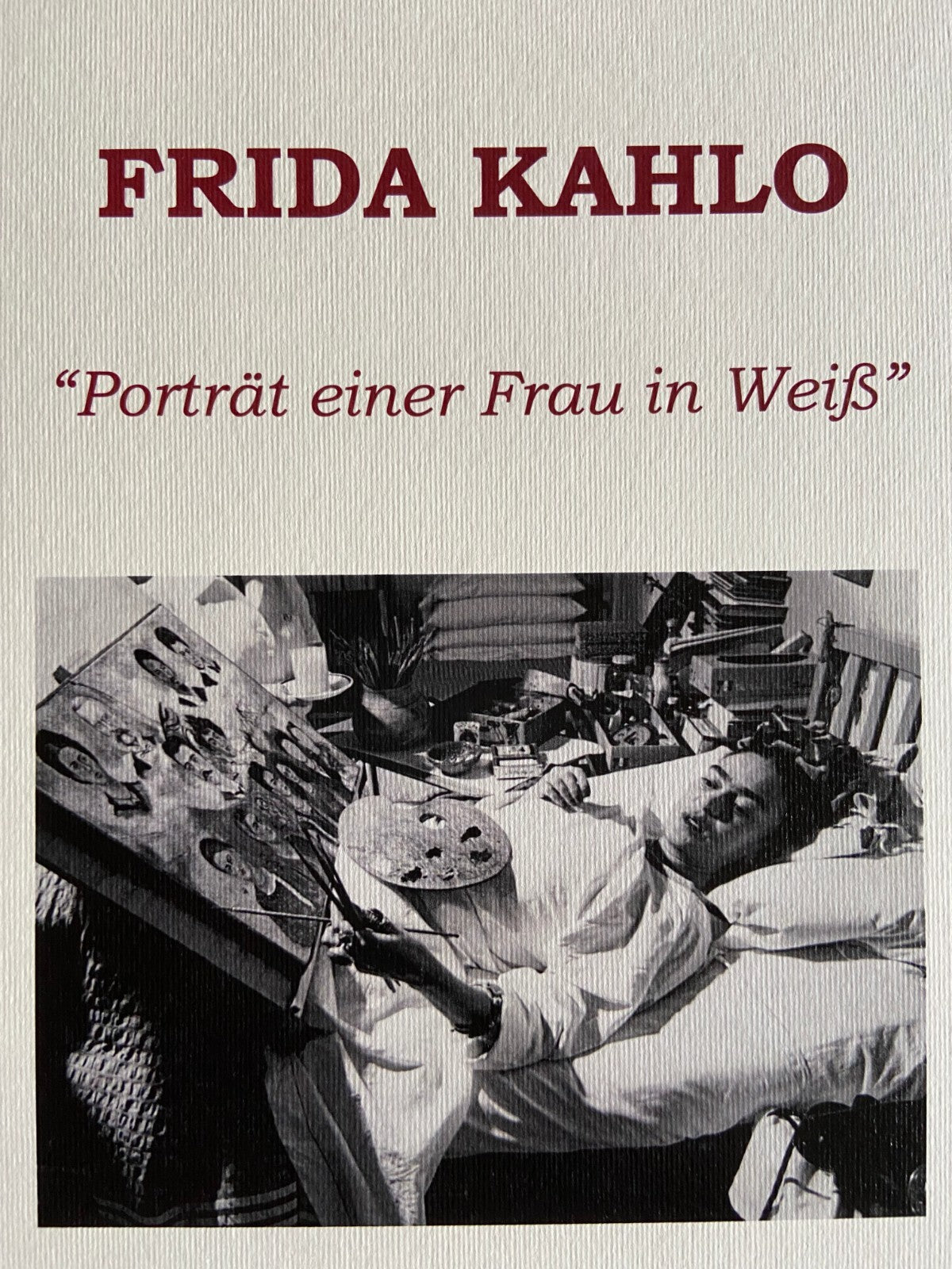 Frida Kahlo Lithograph Certified Signed Numbered By Hand