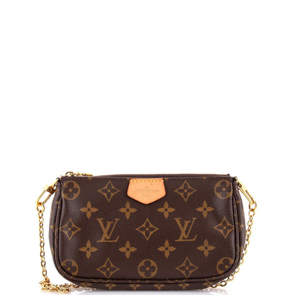 Louis Vuitton Multi Pochette Accessoires Pouch Monogram Canvas Small