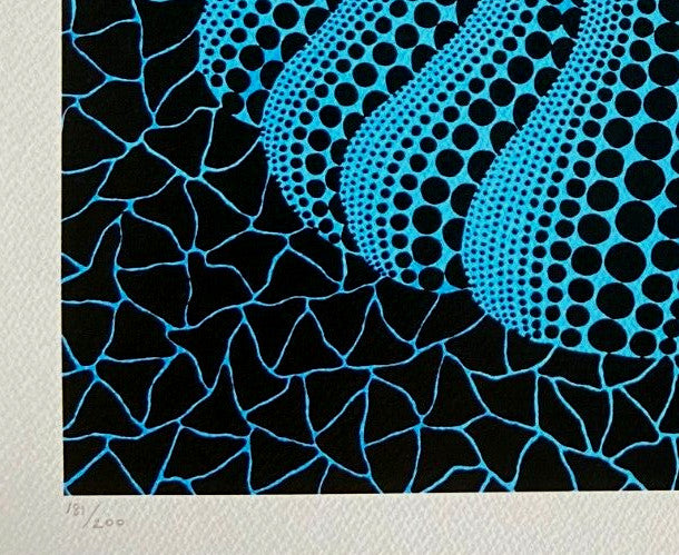 Yayoi Kusama Lithograph Mori Art Museum Coa