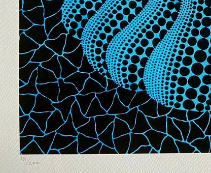 Yayoi Kusama Lithograph Mori Art Museum Coa