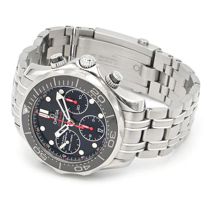 Omega Seamaster Diver 300M 212.30.42.50.01.001 Black Men'S Used Watch #3224