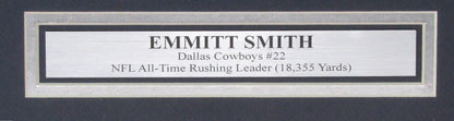 Emmitt Smith Hof Cowboys Signed/Autographed 16X20 Photo Framed Beckett 200134