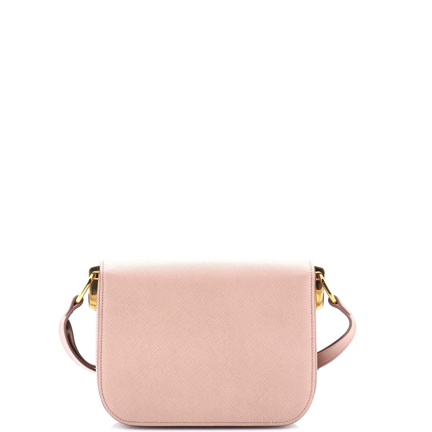 Prada Embleme Flap Bag Saffiano Leather Small