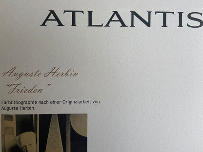 Auguste Herbin Lithograph Hand Numbered Signature