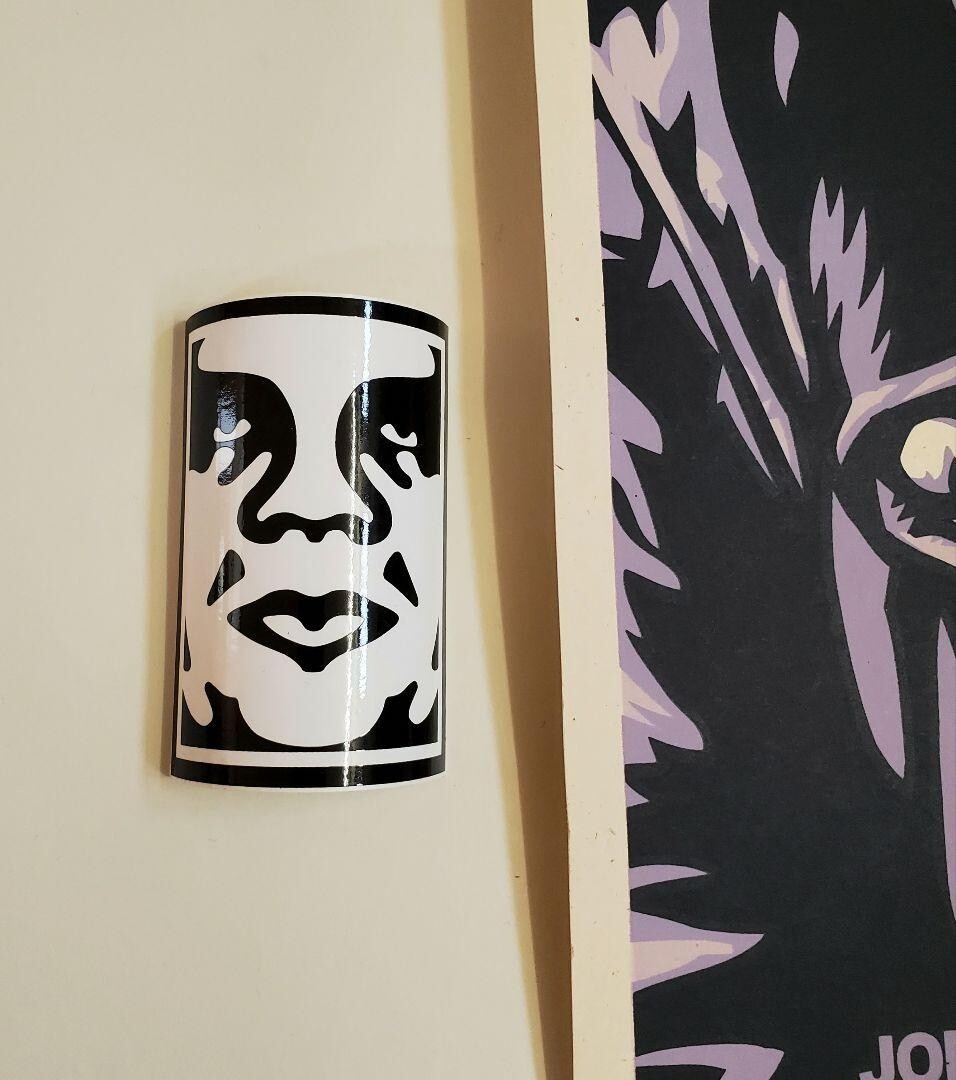 proof Shepard Fairey OBEY Joey Ramone artist signed 2005 pink silkscreen artist