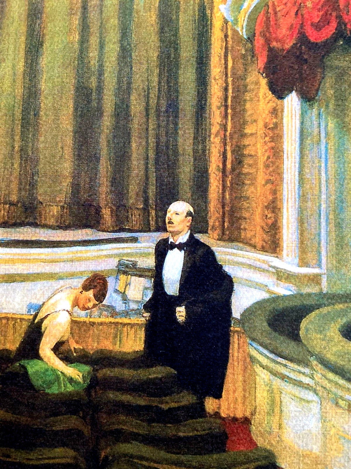 Edward Hopper Lithograph Coa Signed Numbered Stamp - Lucian Freud