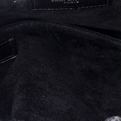 Saint Laurent Pac Pac Ruched Hobo Leather