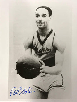 Pop Gates Autographed 8X10 B&W Photo