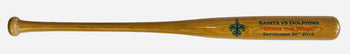 New Orleans Saints Vs Miami Dolphins Bring The Wood Bat Sept 30 2013 Team Issue