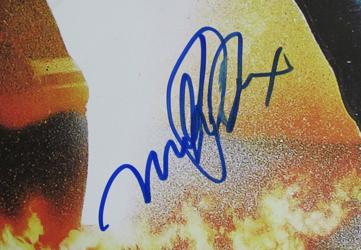 Michael J Fox Back To The Future Signed/Auto 24X36 Full Poster Beckett 162837