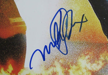 Michael J Fox Back To The Future Signed/Auto 24X36 Full Poster Beckett 162837