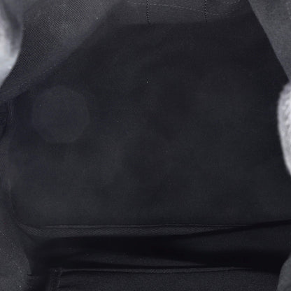 Saint Laurent Rive Gauche Drawstring Sling Bag Stripe Canvas Medium